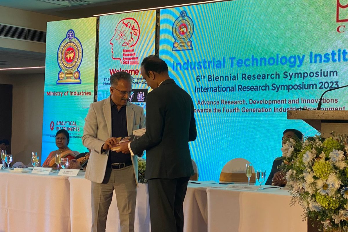 Industrial Technology Institute 6th Biennial Research Symposium International Research Symposium 2023